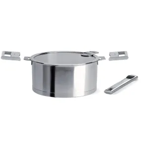 Cristel Strate Detachable Handle 1-Quart Saucepan Set