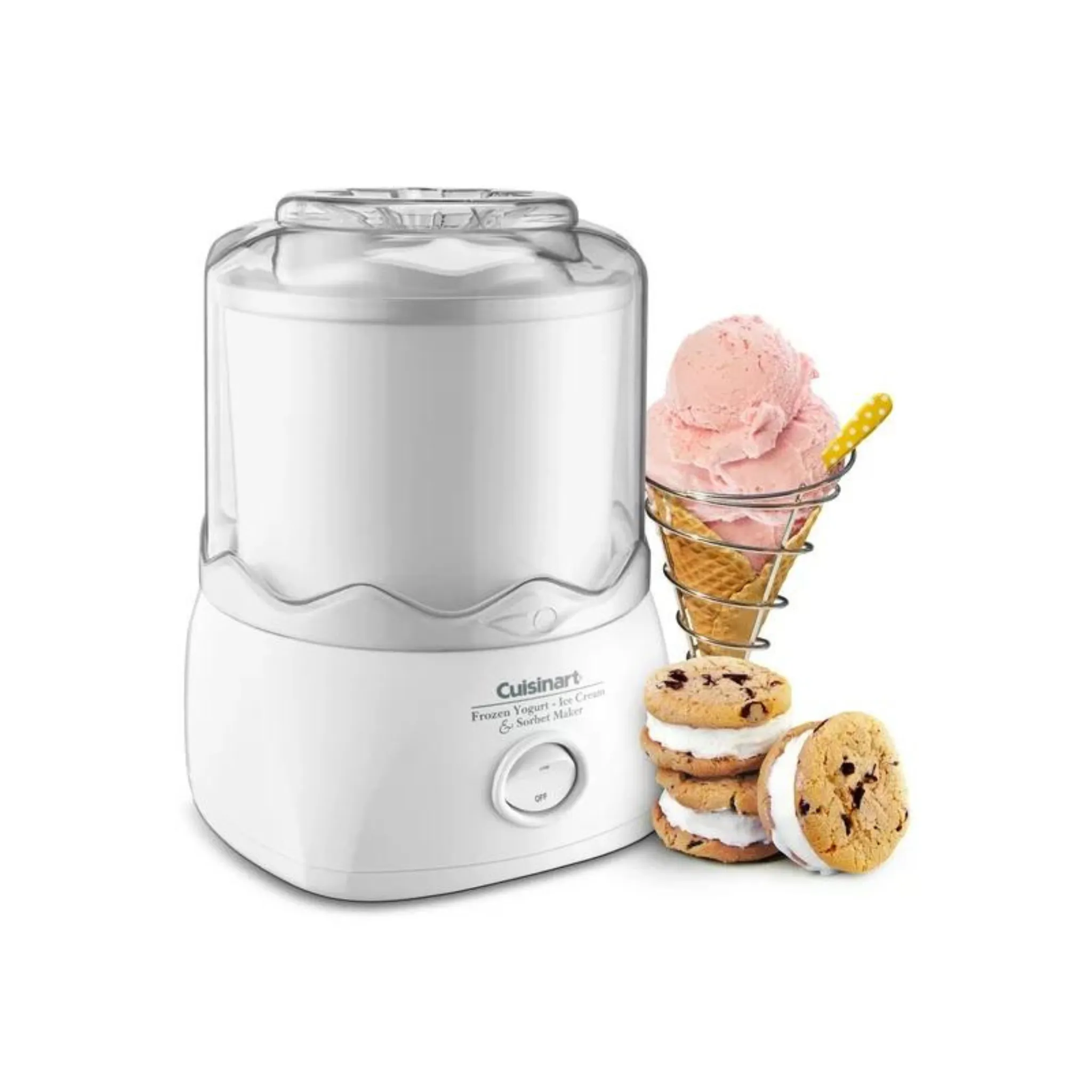 Cuisinart Automatic 1.5 Qt Frozen Yogurt-Ice Cream & Sorbet Maker