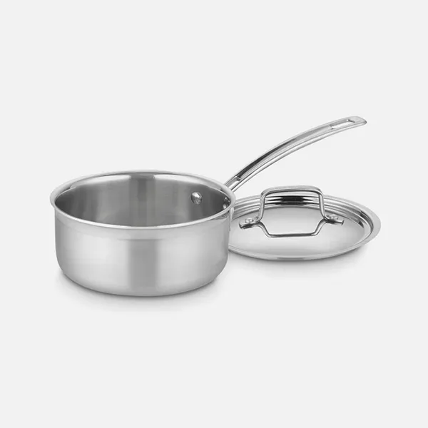 Cuisinart MultiClad Pro 1.5 Quart Saucepan with Lid