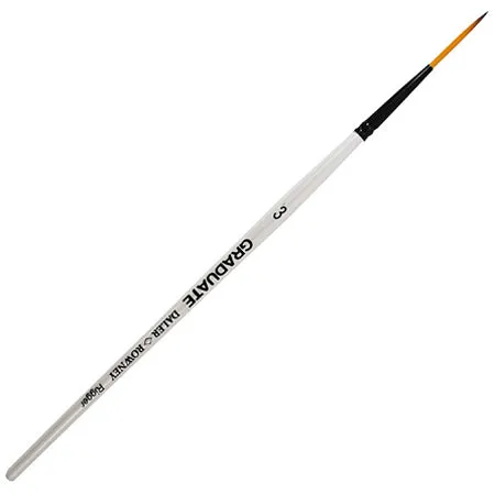 Daler Rowney Graduate Brush Short Handle Synthetic Rigger 3=2mm