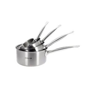 De Buyer Prim Appety Stainless Saucepan Set