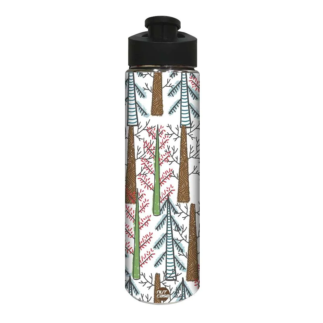 Designer Stainless Steel Sipper Bottle -  Tree