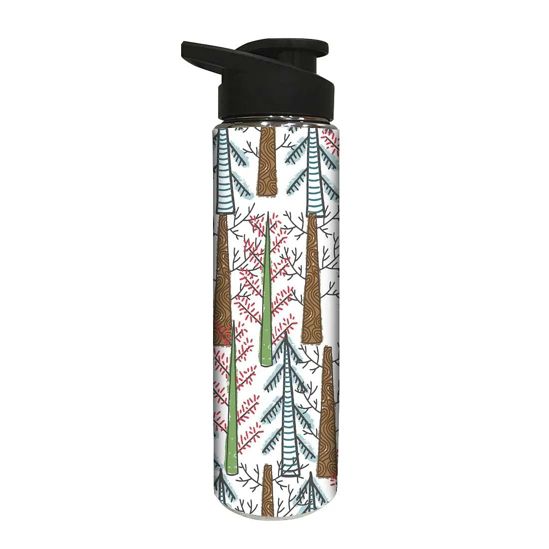 Designer Stainless Steel Sipper Bottle -  Tree