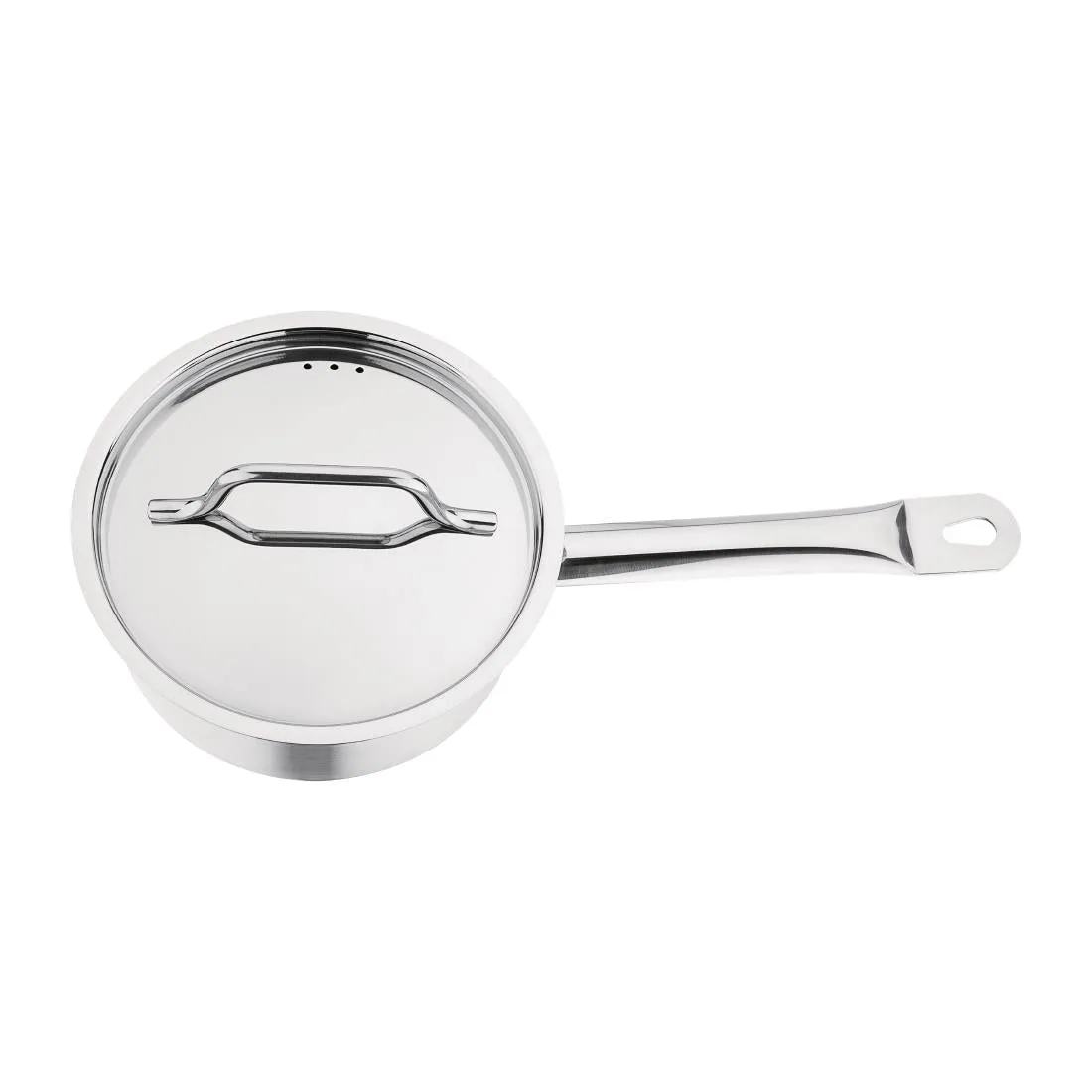 DF671 Nisbets Essentials Stainless Steel Saucepan 3000ml