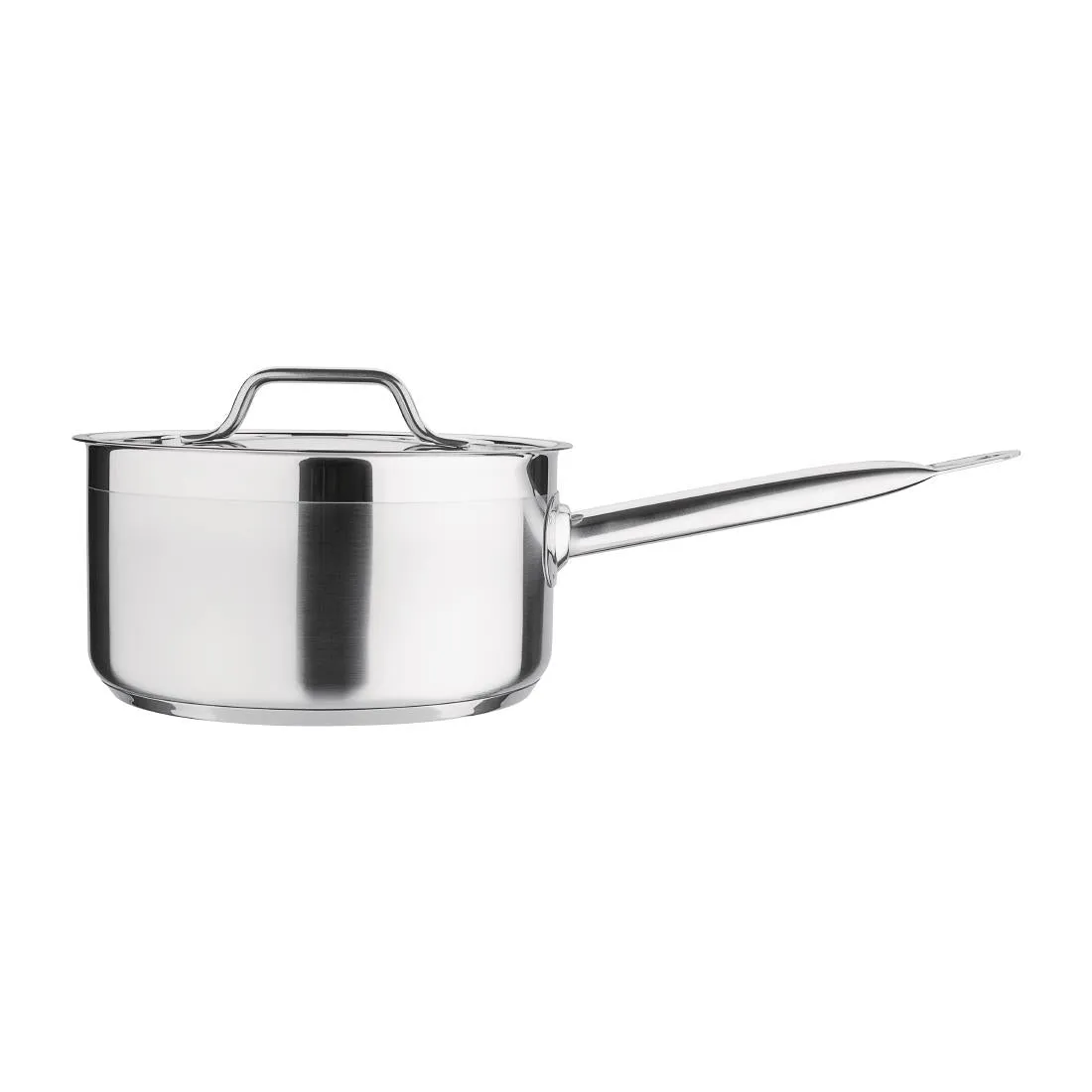 DF671 Nisbets Essentials Stainless Steel Saucepan 3000ml