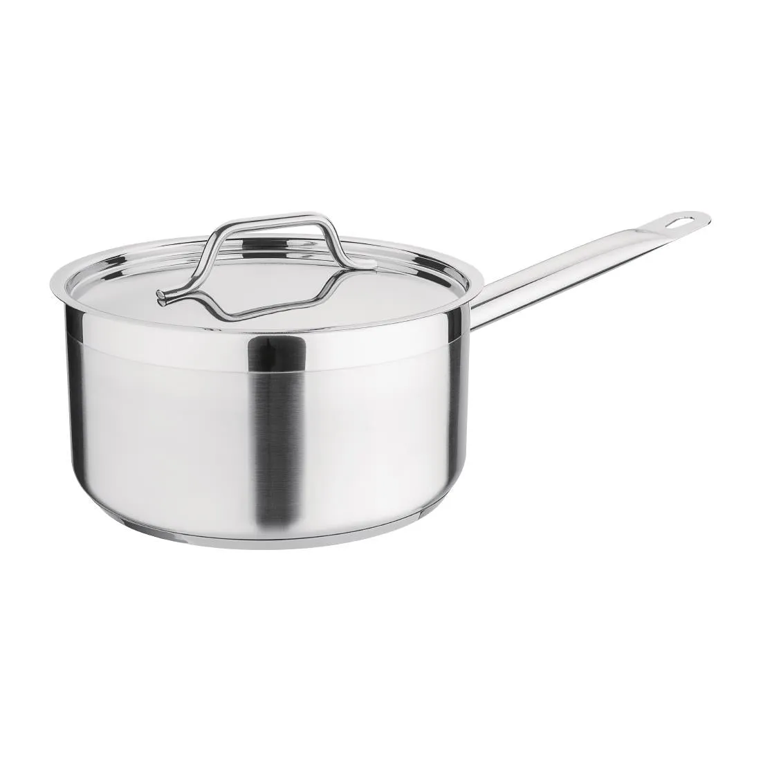 DF671 Nisbets Essentials Stainless Steel Saucepan 3000ml