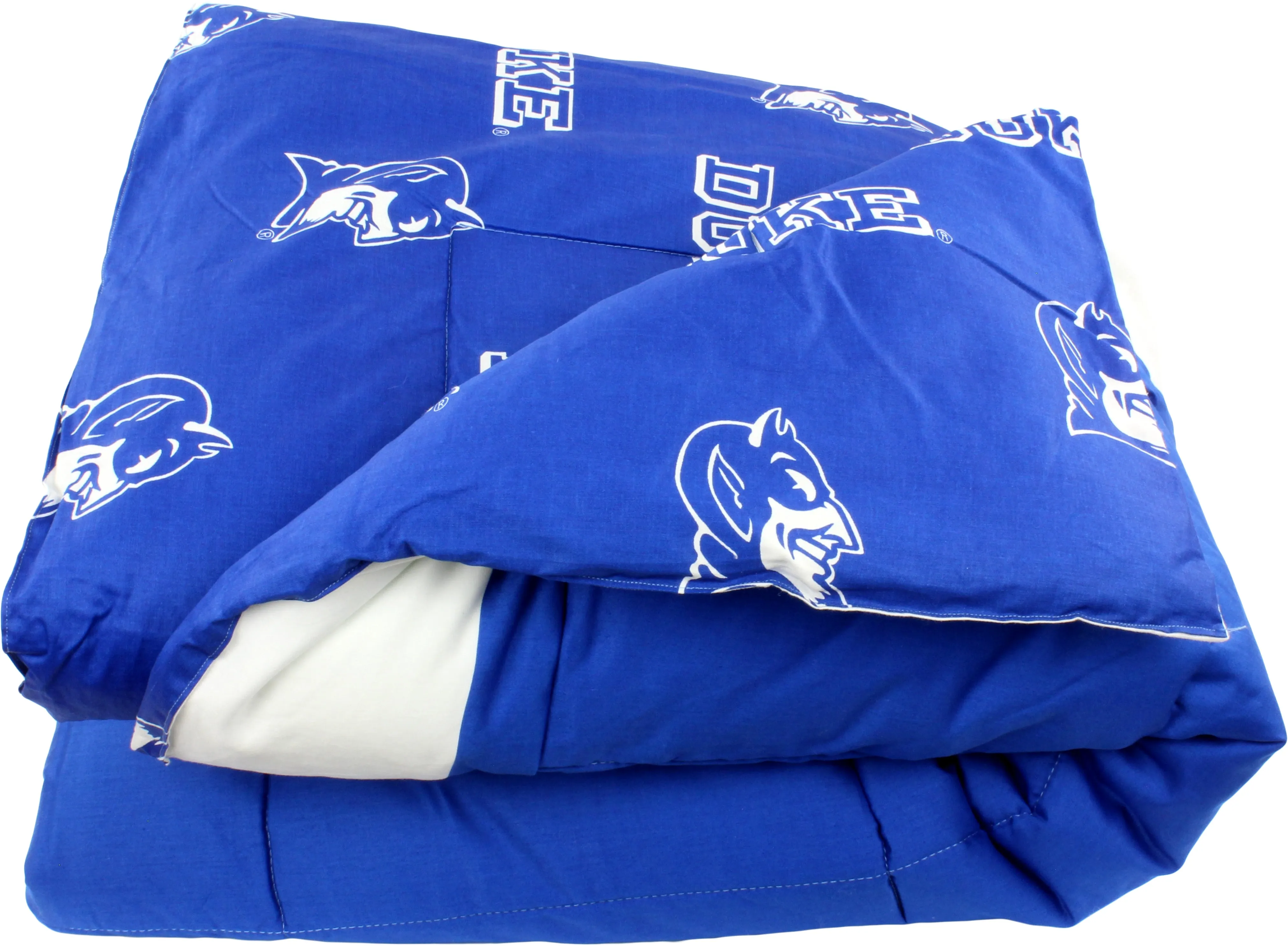 Duke Blue Devils Reversible Cotton Comforter Set