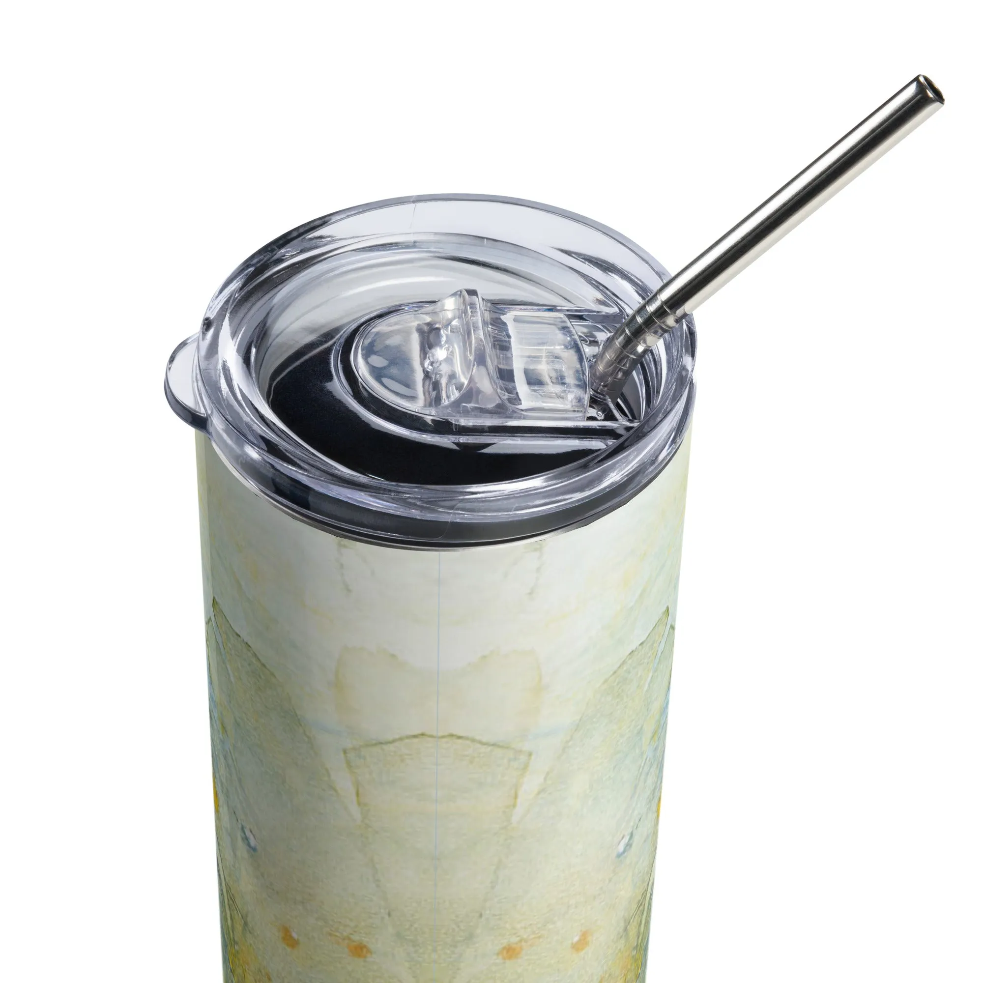 Edgy Watercolor Stainless Steel Tumbler