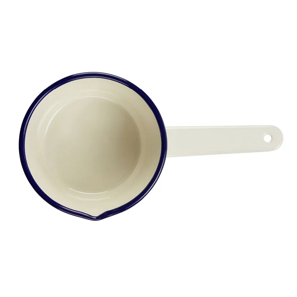 Enamel Milk Saucepan 14cm