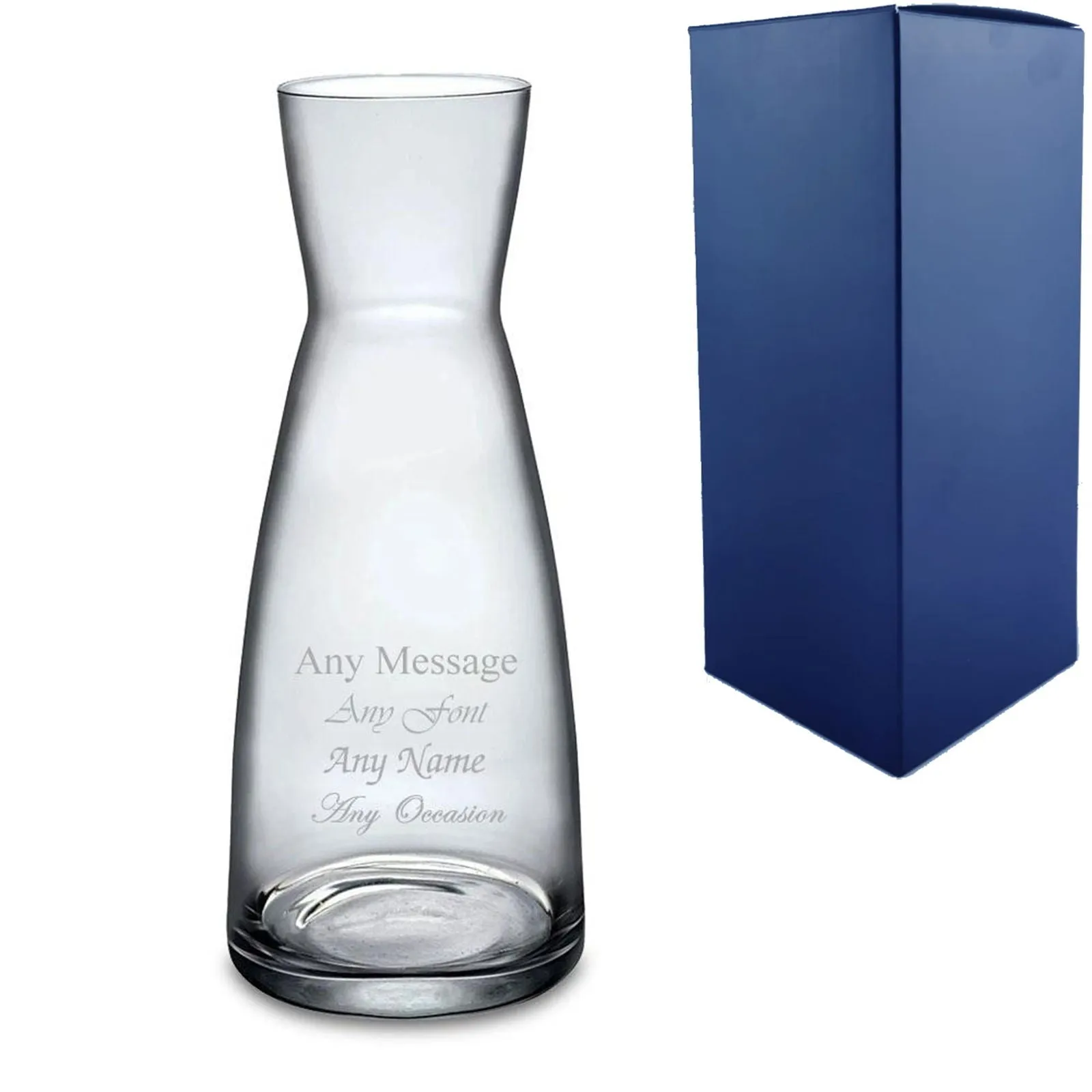 Engraved 1080ml Infinity Water Wine Carafe