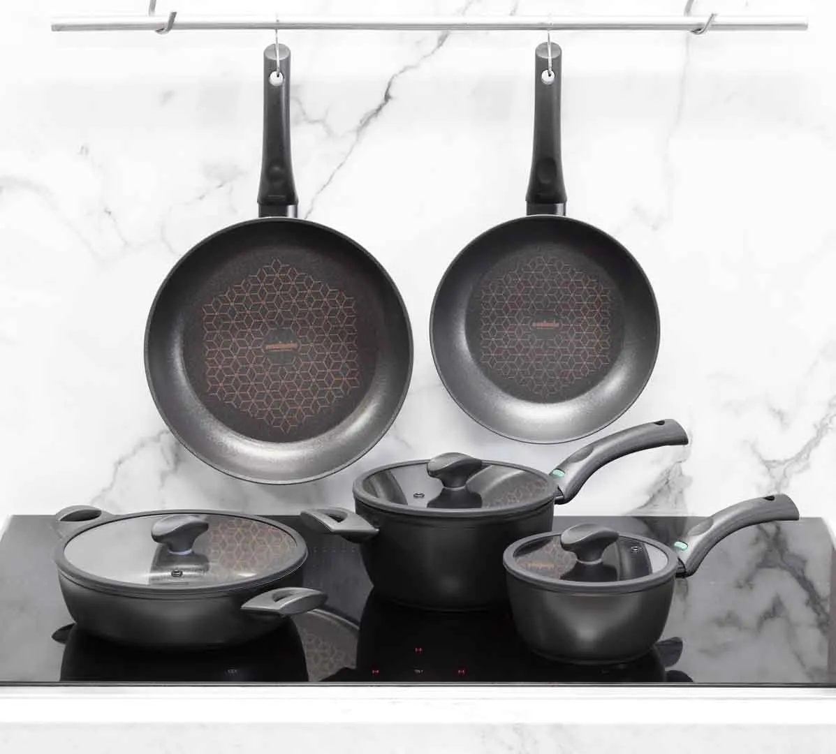 Essteele Per Salute Nonstick Induction Cookware Set 5 Piece