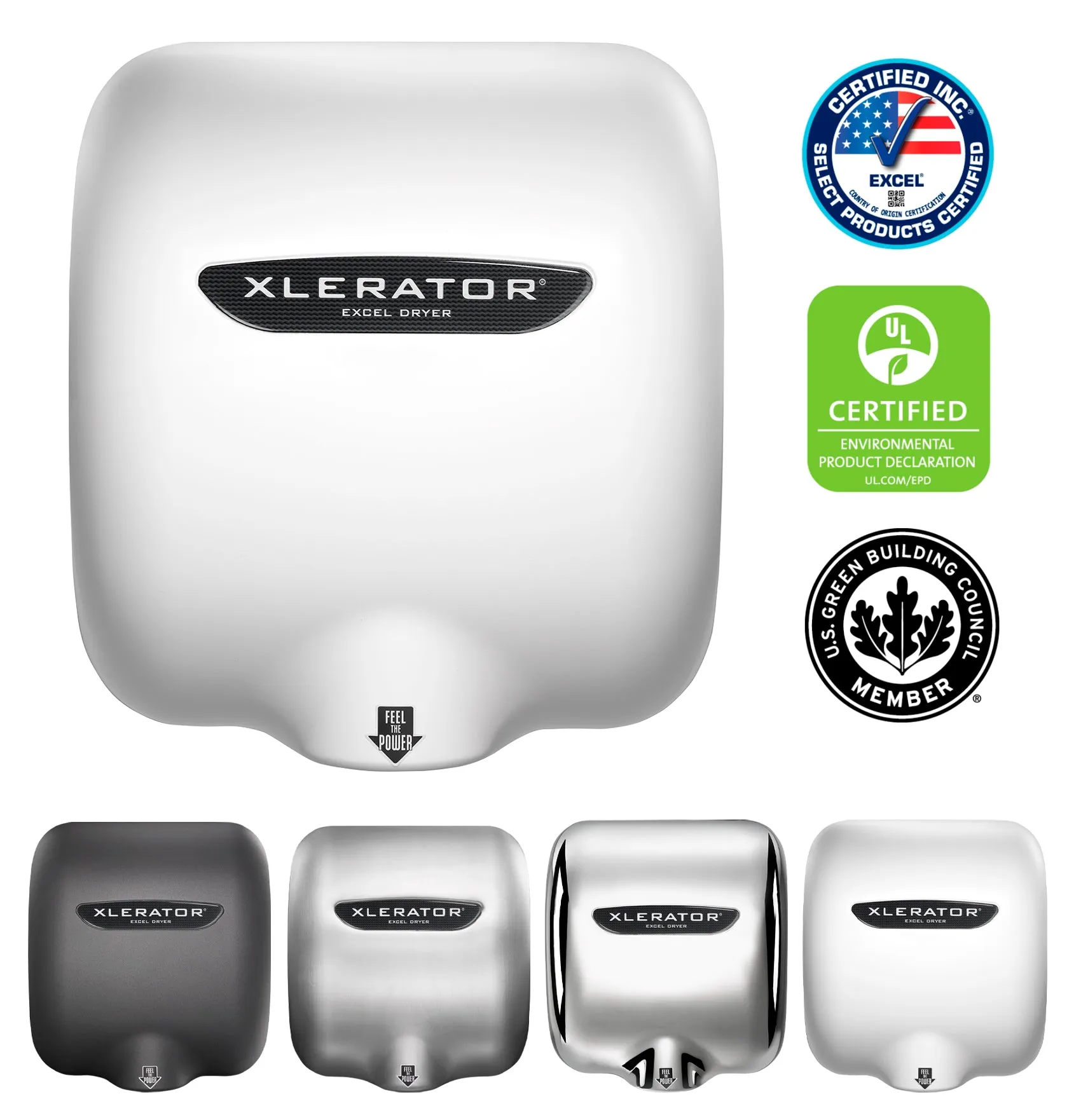 Excel Dryer XLERATOR Hand Dryers