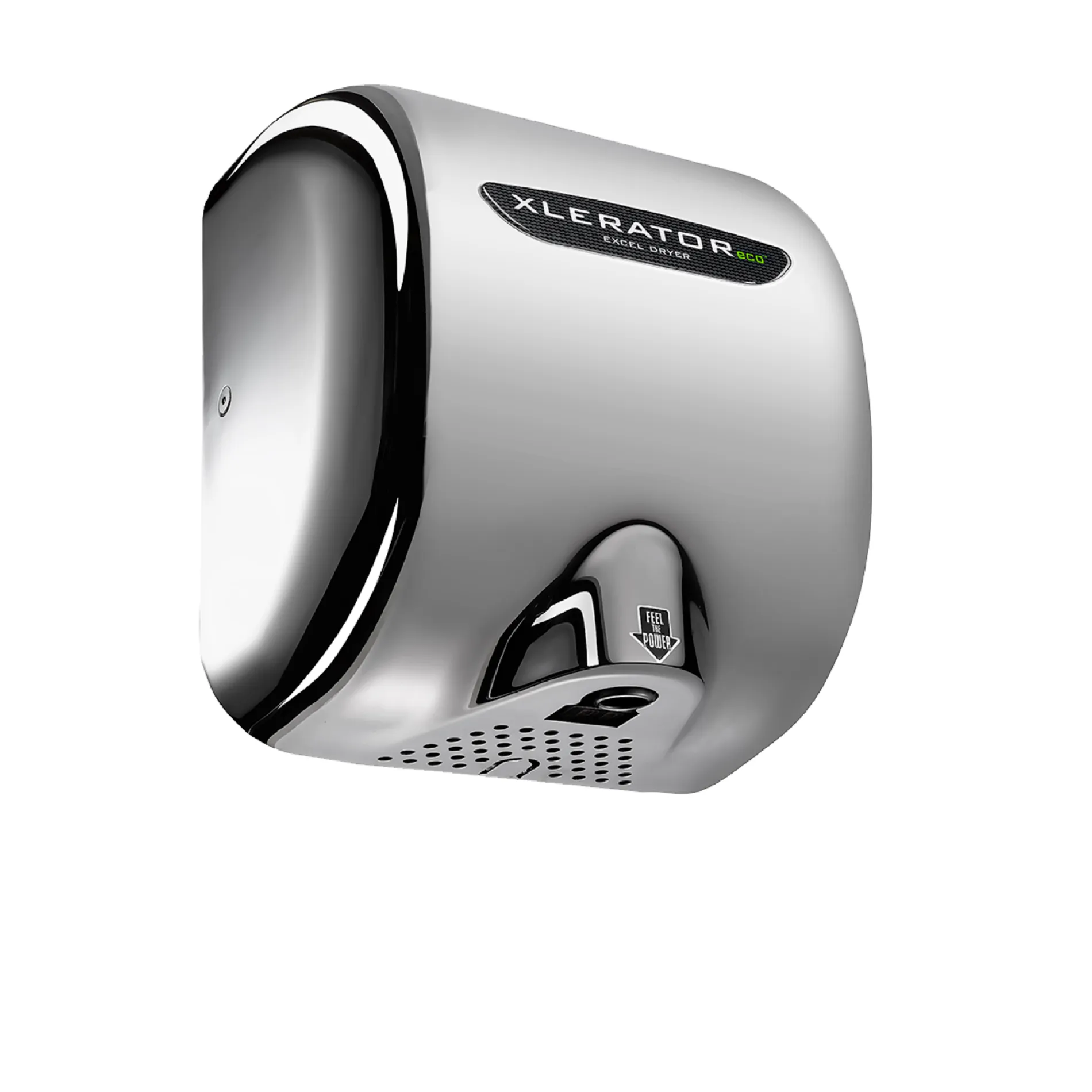 Excel Dryer XLERATOR® XL-C-ECO (No Heat) Hand Dryer - Polished Chrome High Speed Automatic Surface-Mounted