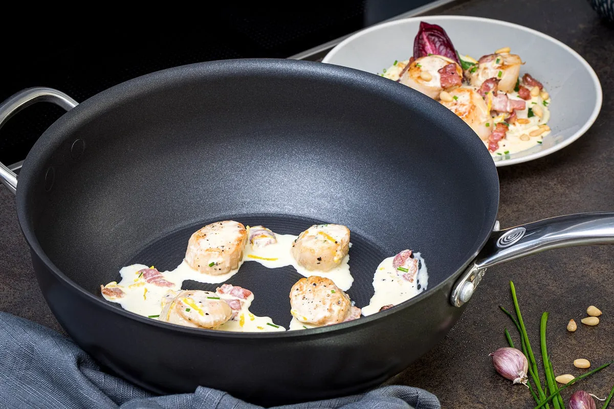 Excellence Non-Stick Saucepan & Lid, Skillet & Milk Pan Cookware Set - 4 Pieces