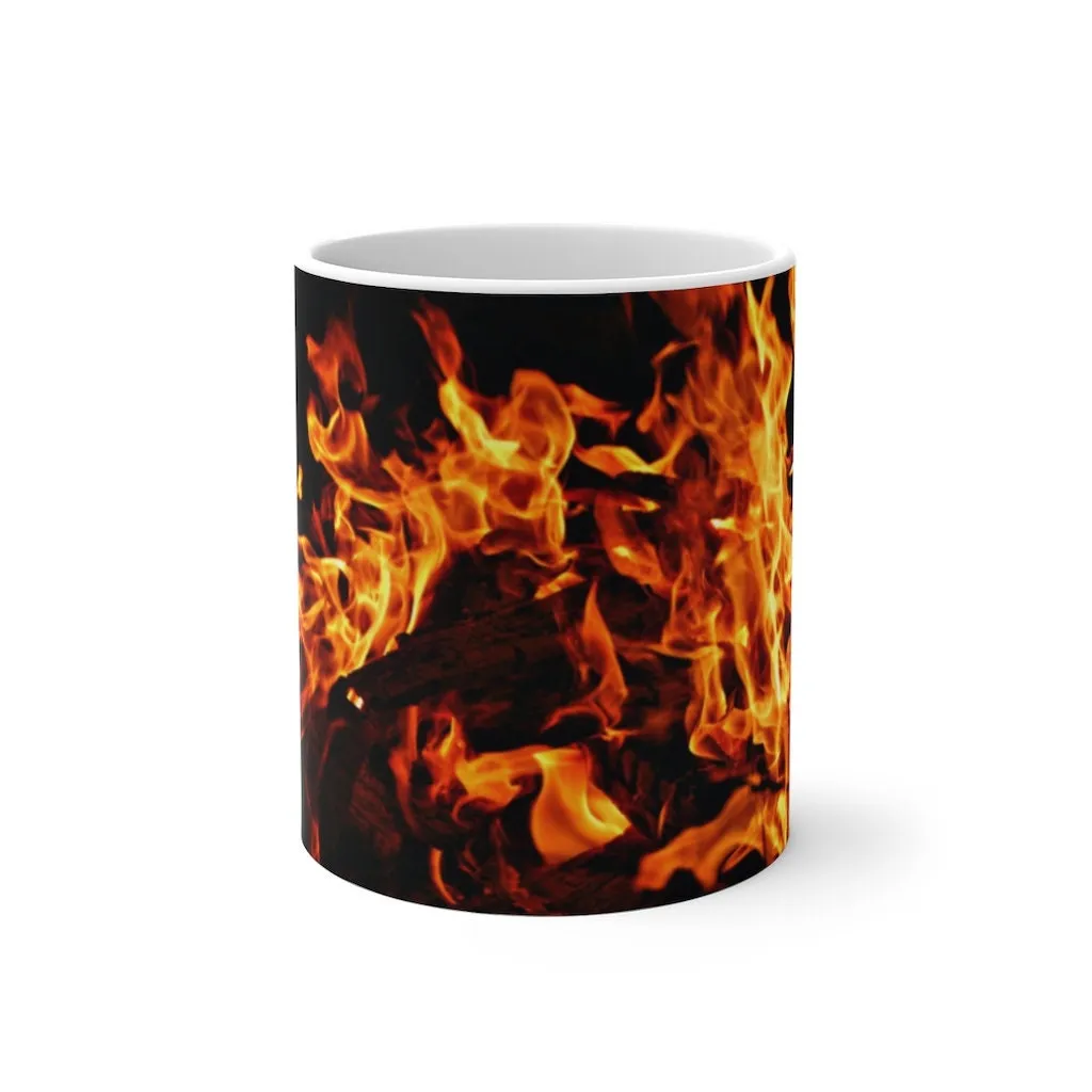 Fire flames Come alive Magic/Non Magic Mug,Gift for Graduation/Christmas/Halloween/Valentine/Birthday/Thanksgiving/housewarming/promotion