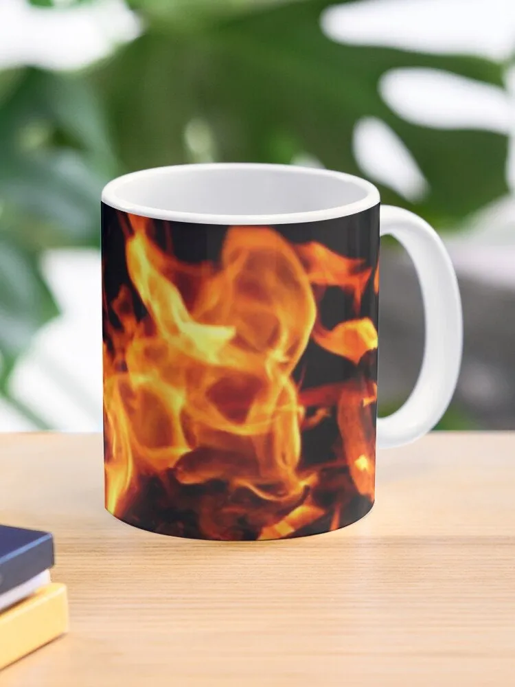 Fire flames Come alive Magic/Non Magic Mug,Gift for Graduation/Christmas/Halloween/Valentine/Birthday/Thanksgiving/housewarming/promotion