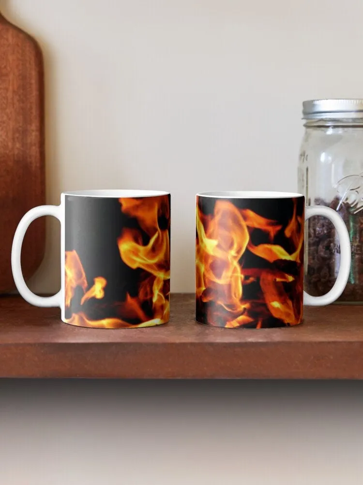 Fire flames Come alive Magic/Non Magic Mug,Gift for Graduation/Christmas/Halloween/Valentine/Birthday/Thanksgiving/housewarming/promotion