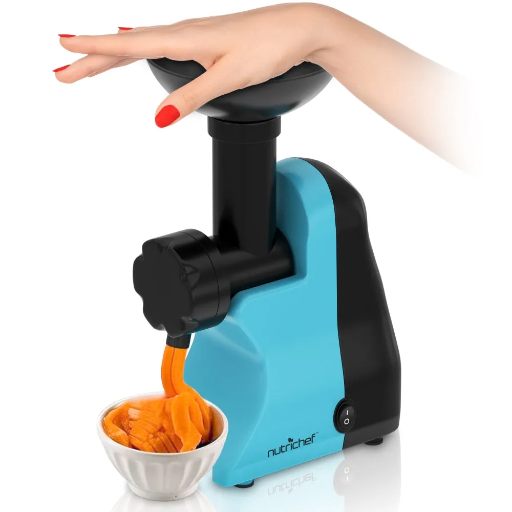 Frozen Dessert Maker - Electric Soft Serve & Sorbet Machine (Frozen Yogurt, Ice Cream, Sorbet)