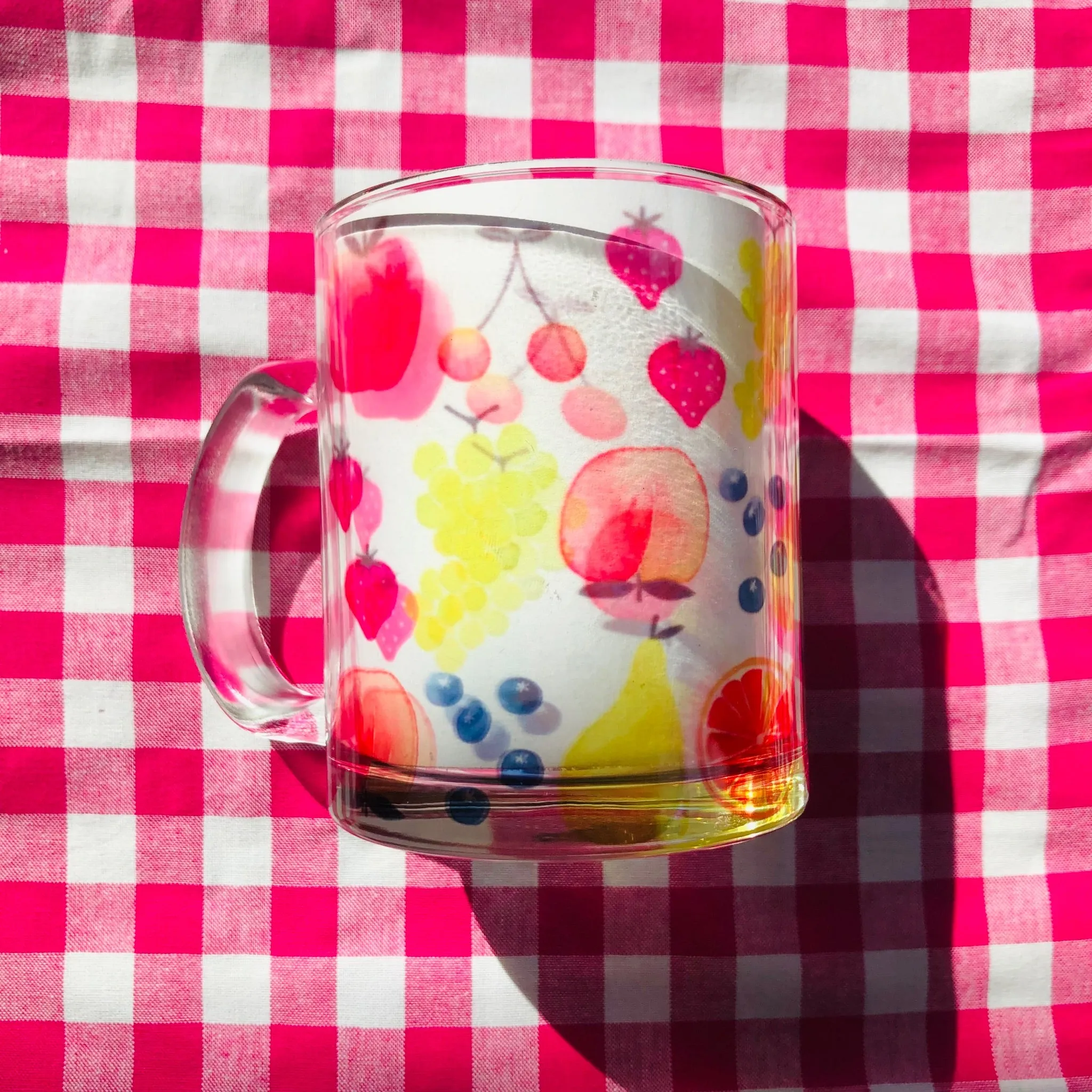 Fruit Glass Mug