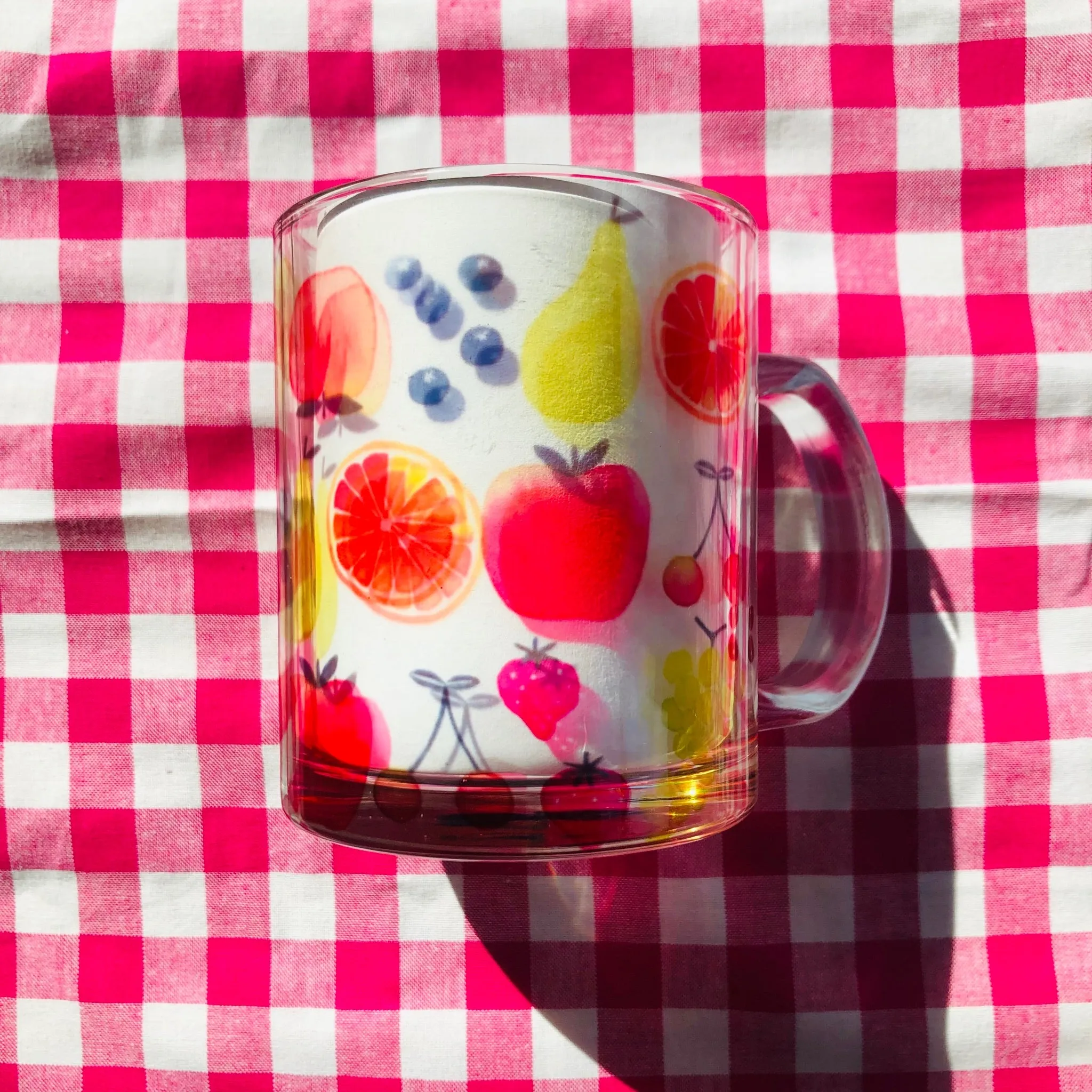 Fruit Glass Mug