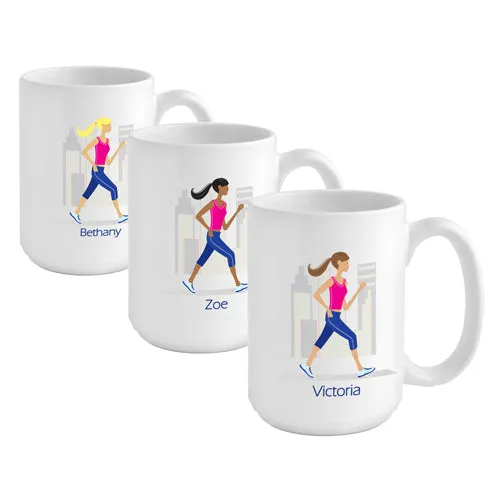 Go-Girl Coffee Mug - Available in 10 Designs