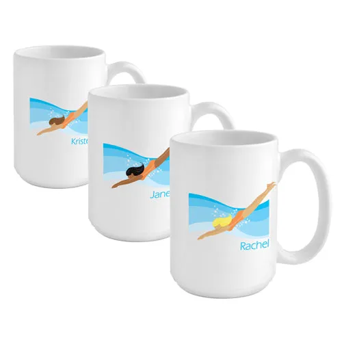 Go-Girl Coffee Mug - Available in 10 Designs