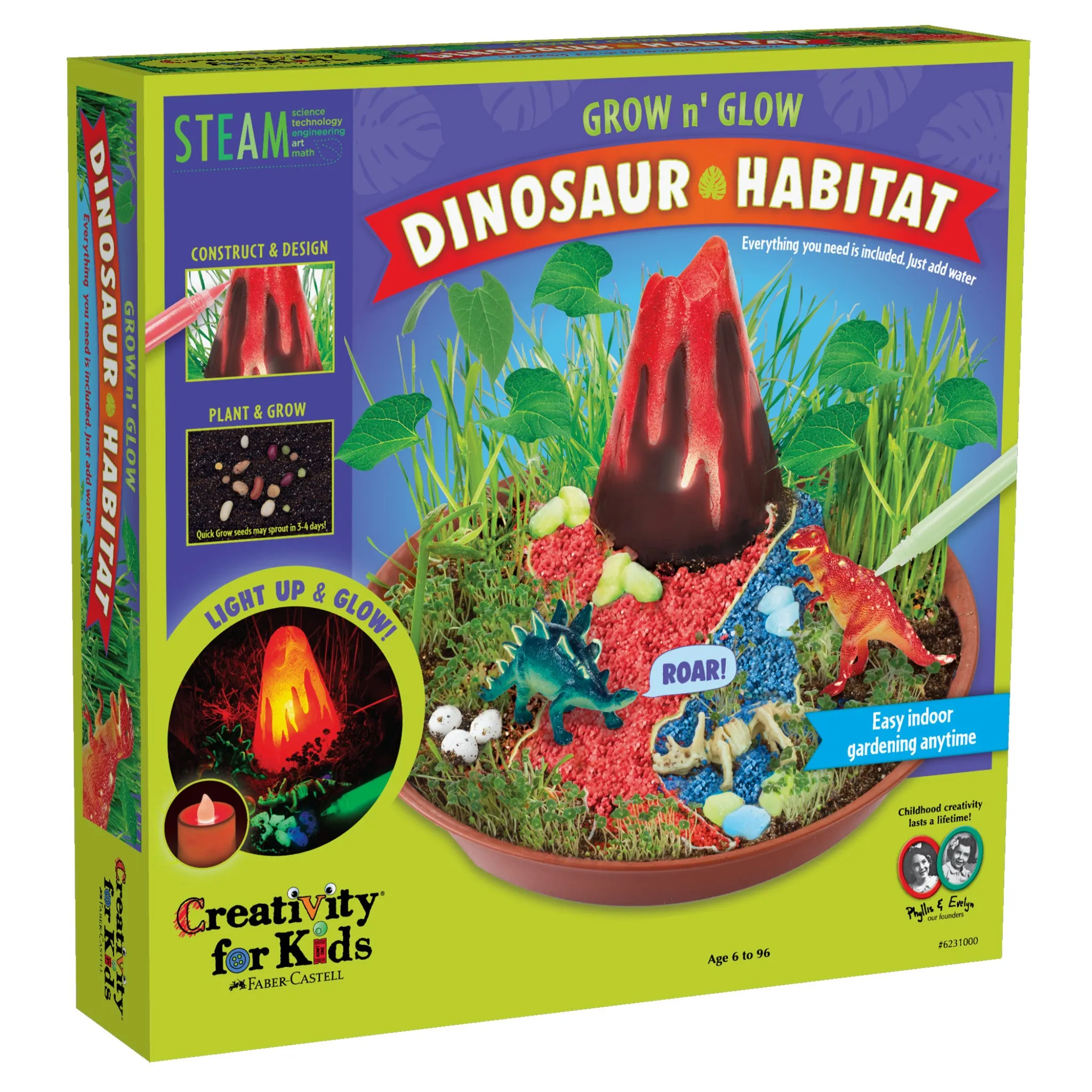 Grow N’ Glow Dinosaur Habitat - #6231000