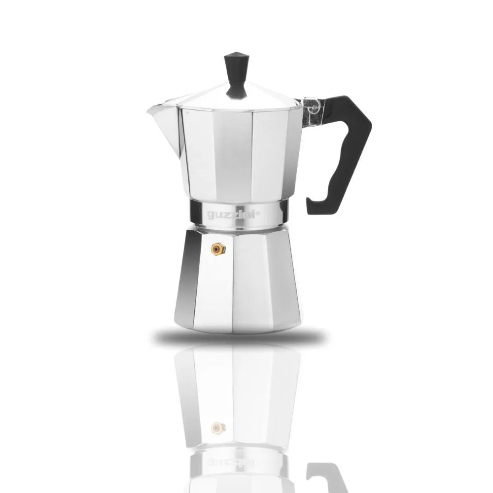 Guzzini Romeo 180ml Moka Espresso Aluminum Coffee Maker Percolator