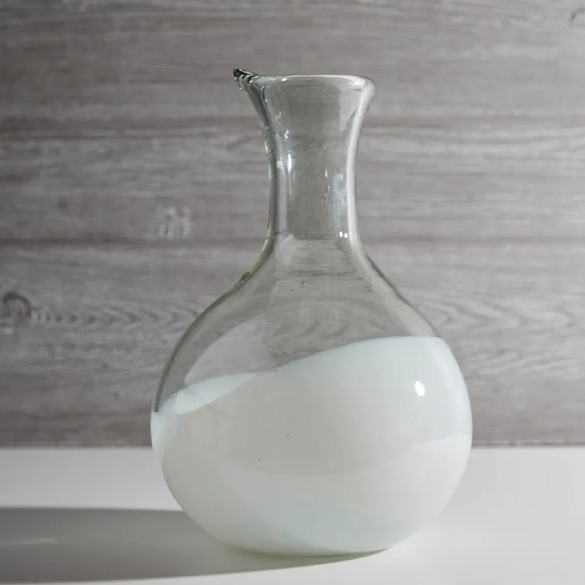 Handblown Glass Carafe 10" x 7" (60oz/ 1.8L)