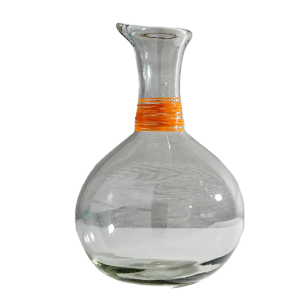 Handblown Glass Carafe 10" x 7" (60oz/ 1.8L)