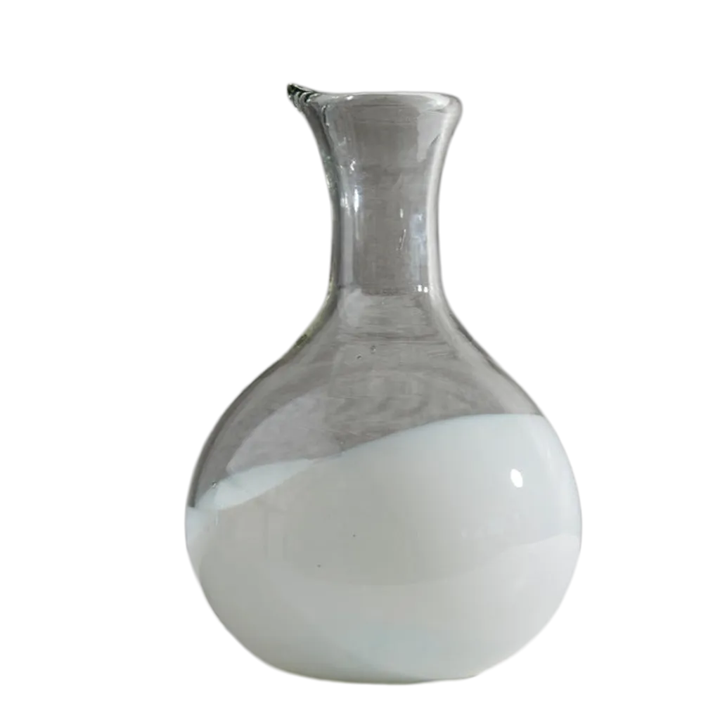 Handblown Glass Carafe 10" x 7" (60oz/ 1.8L)