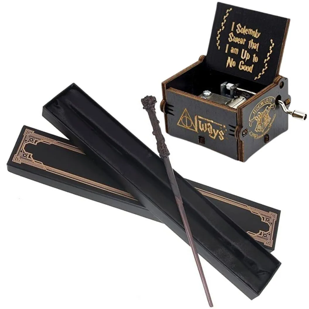 Harry Potter New Magic Wand with Harry Potter black music box