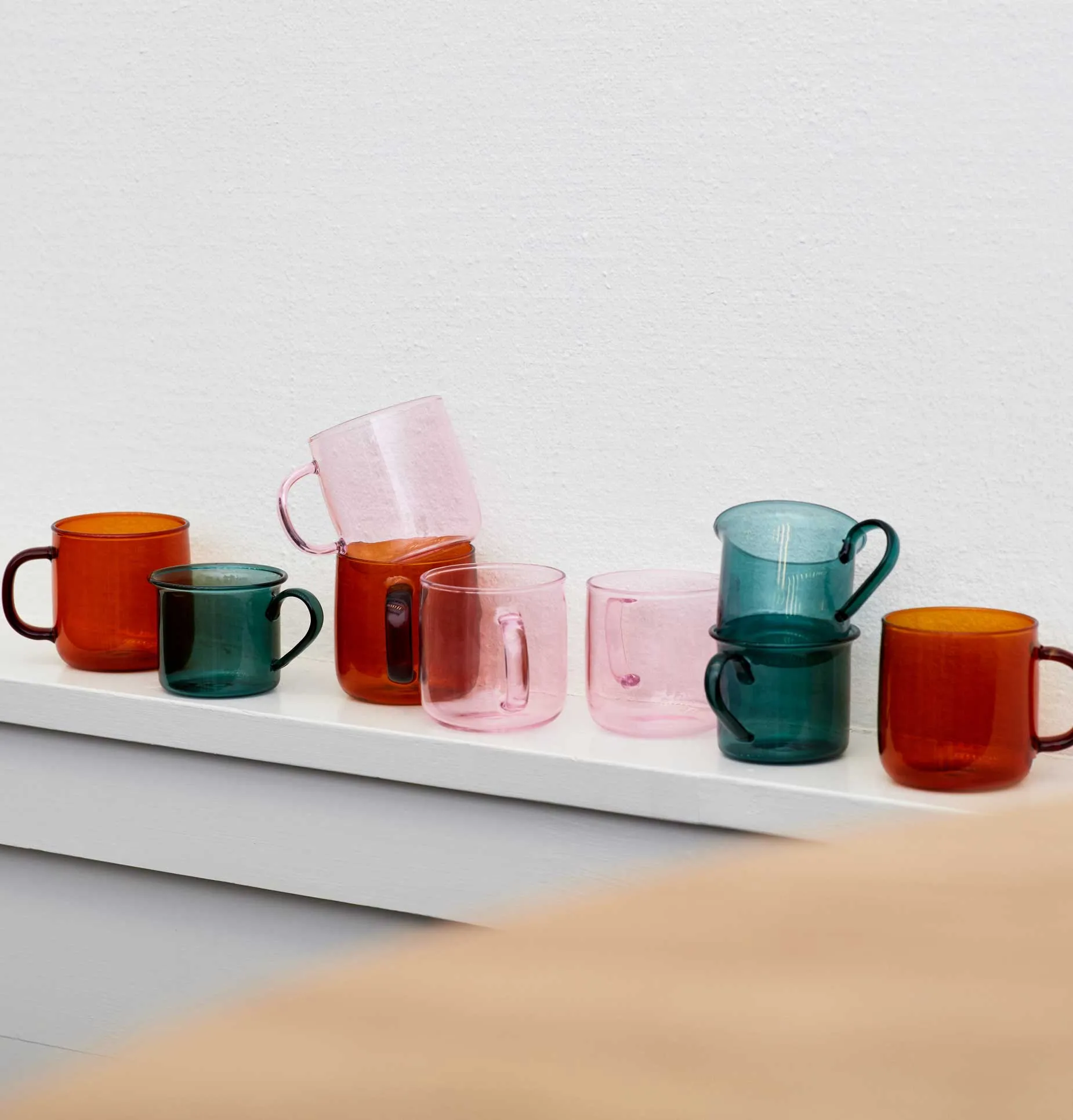 HAY Borosilicate Mug — Aqua