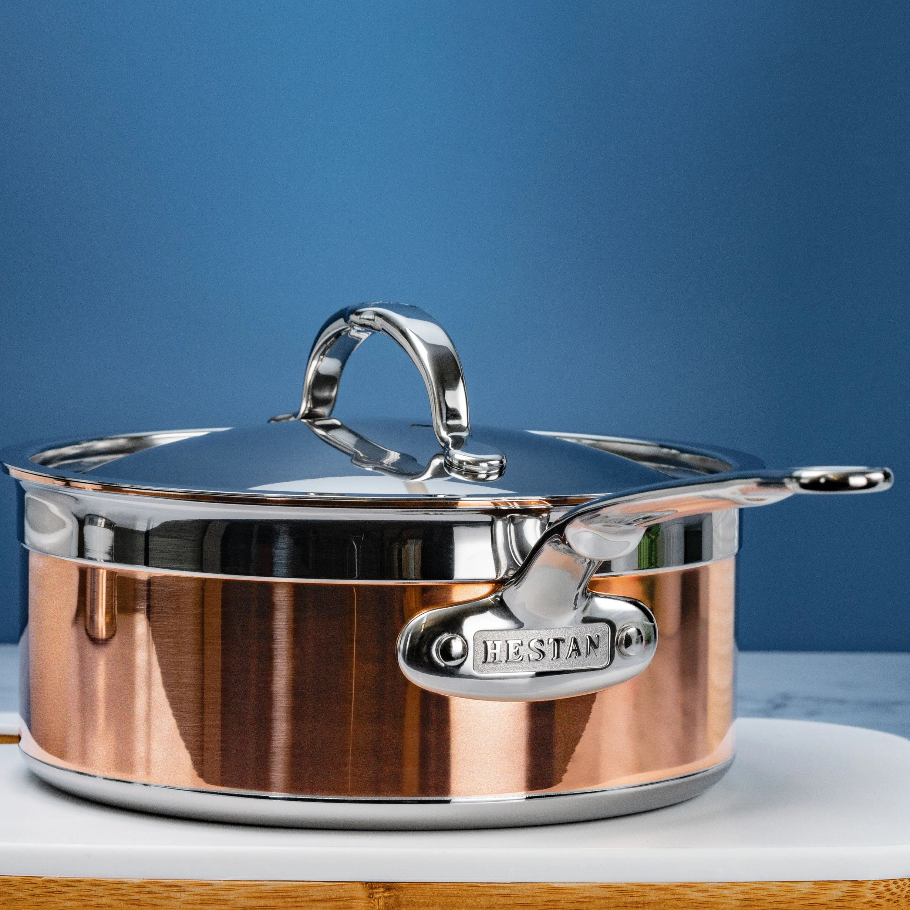 Hestan CopperBond 1.5-quart Induction Copper Saucepan