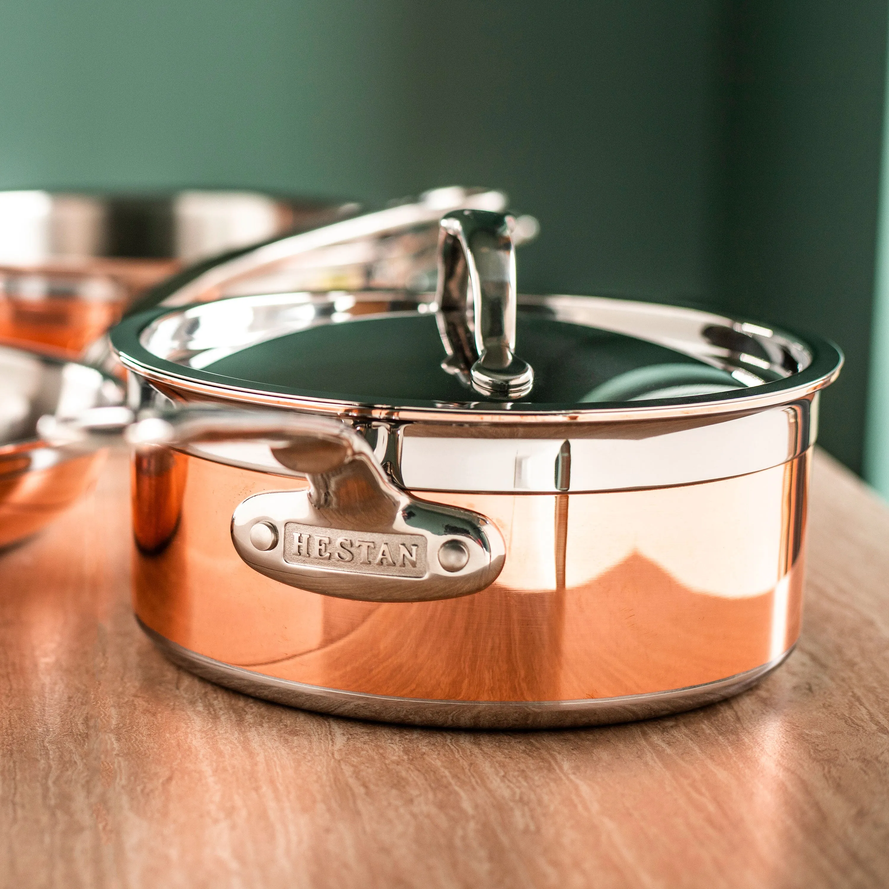 Hestan CopperBond 2-quart Induction Copper Saucepan