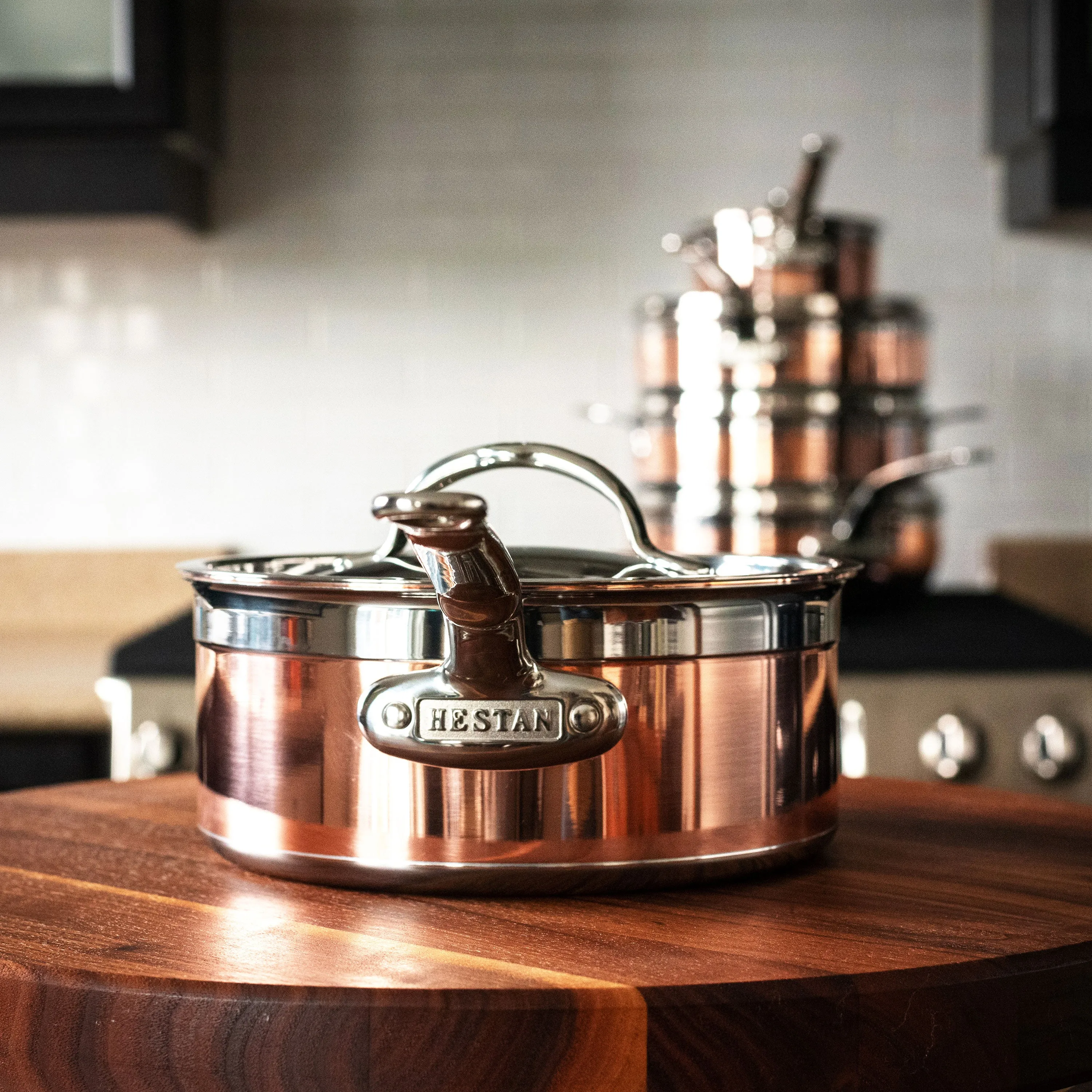 Hestan CopperBond 4-quart Induction Copper Saucepan