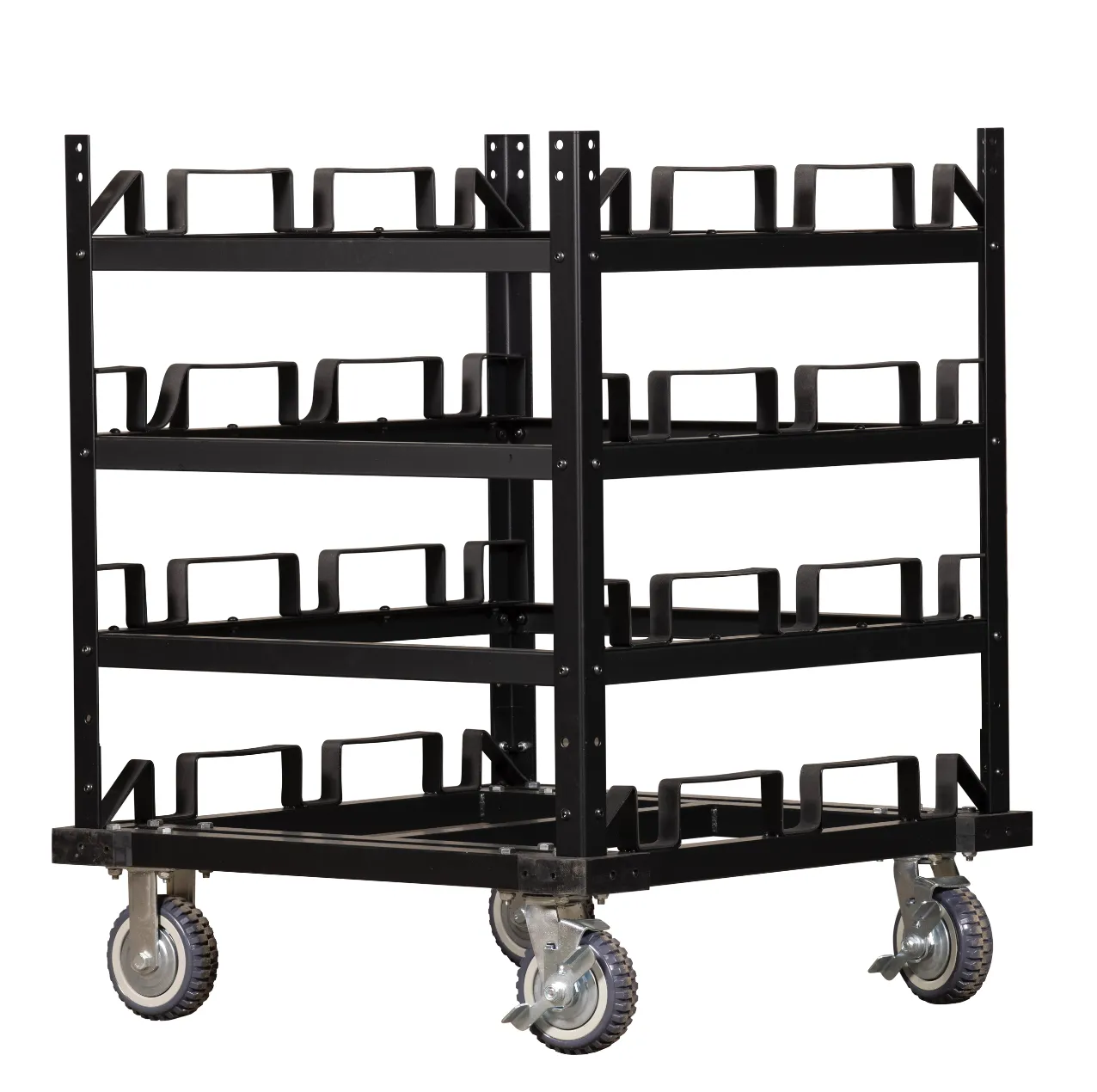 Horizontal Post Storage Cart (12 Posts or 24 Posts) - Trafford Industrial