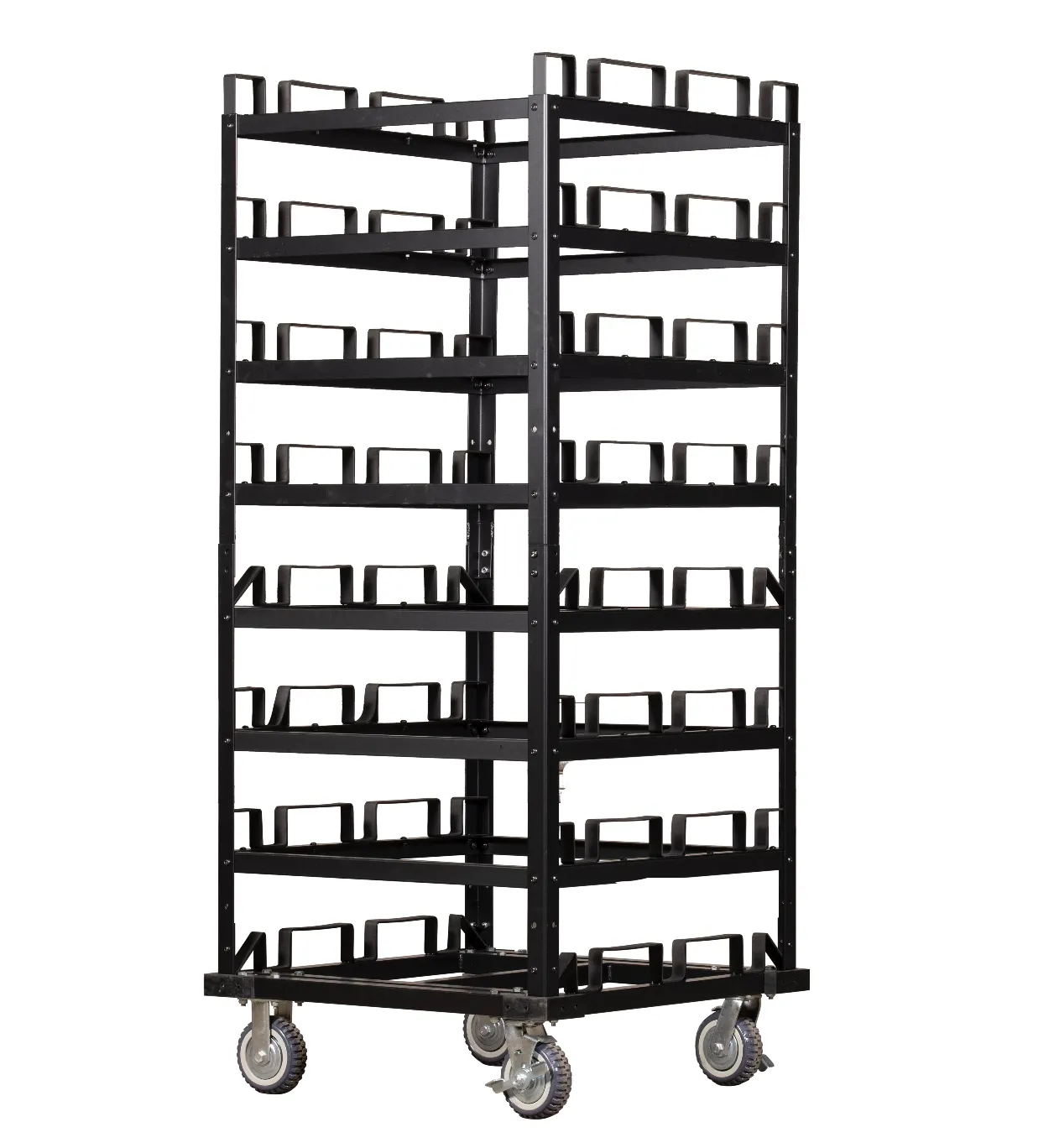 Horizontal Post Storage Cart (12 Posts or 24 Posts) - Trafford Industrial