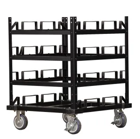 Horizontal Post Storage Cart (12 Posts or 24 Posts) - Trafford Industrial