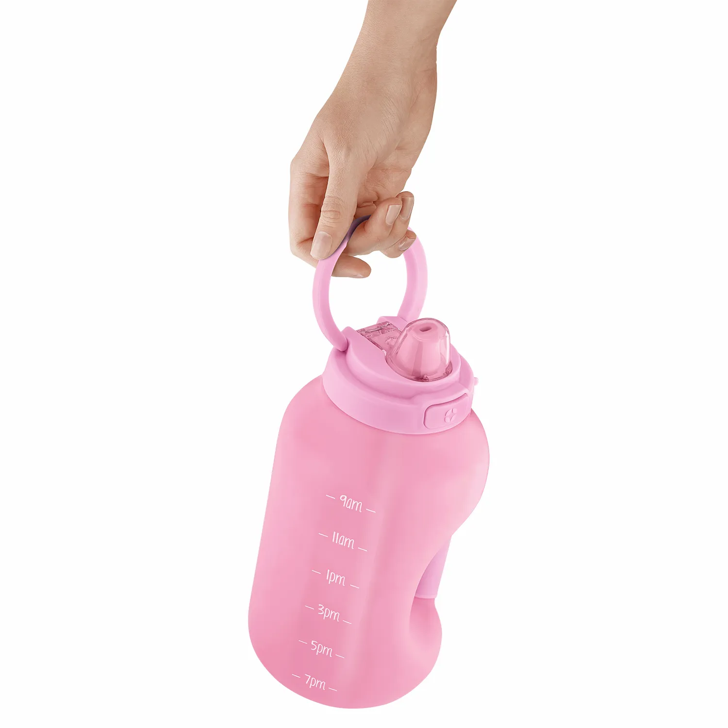 Hydra Half Gallon Water Bottle with Straw