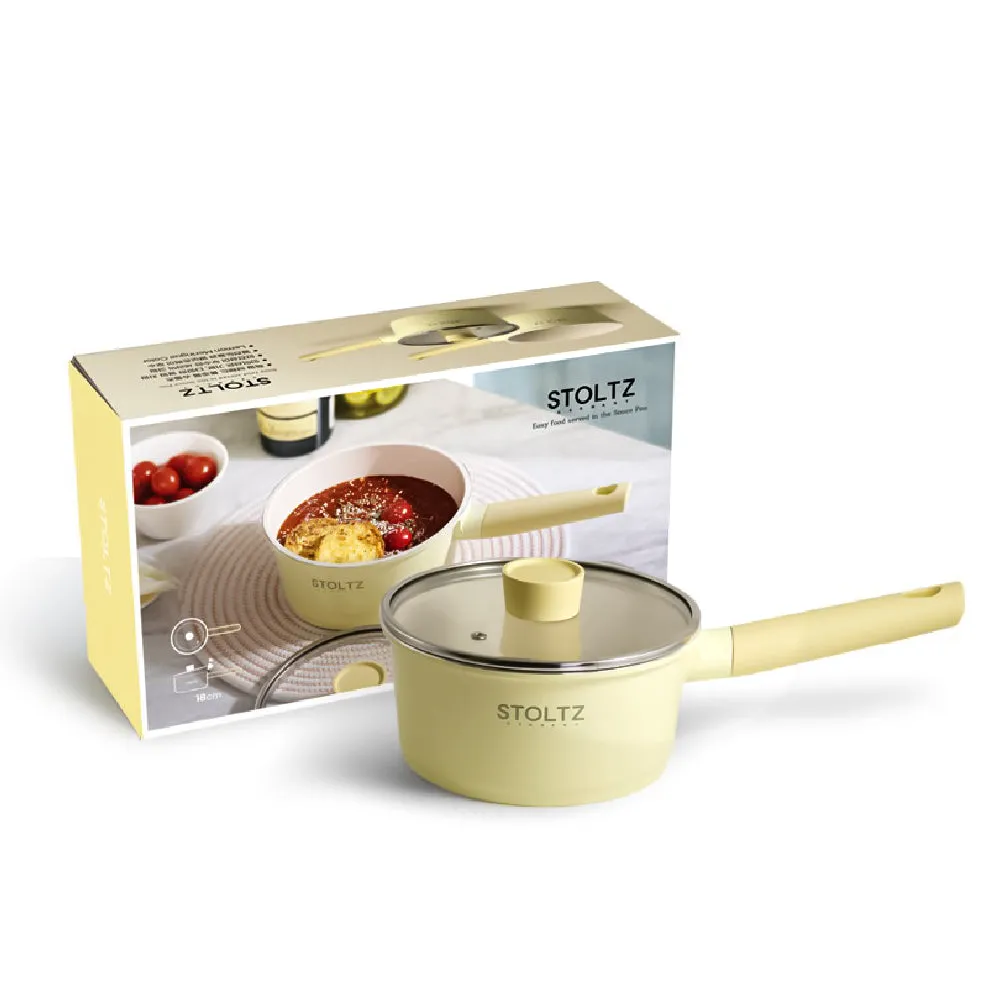 IH Saucepan 18cm Lemon Meringue (KP963229)