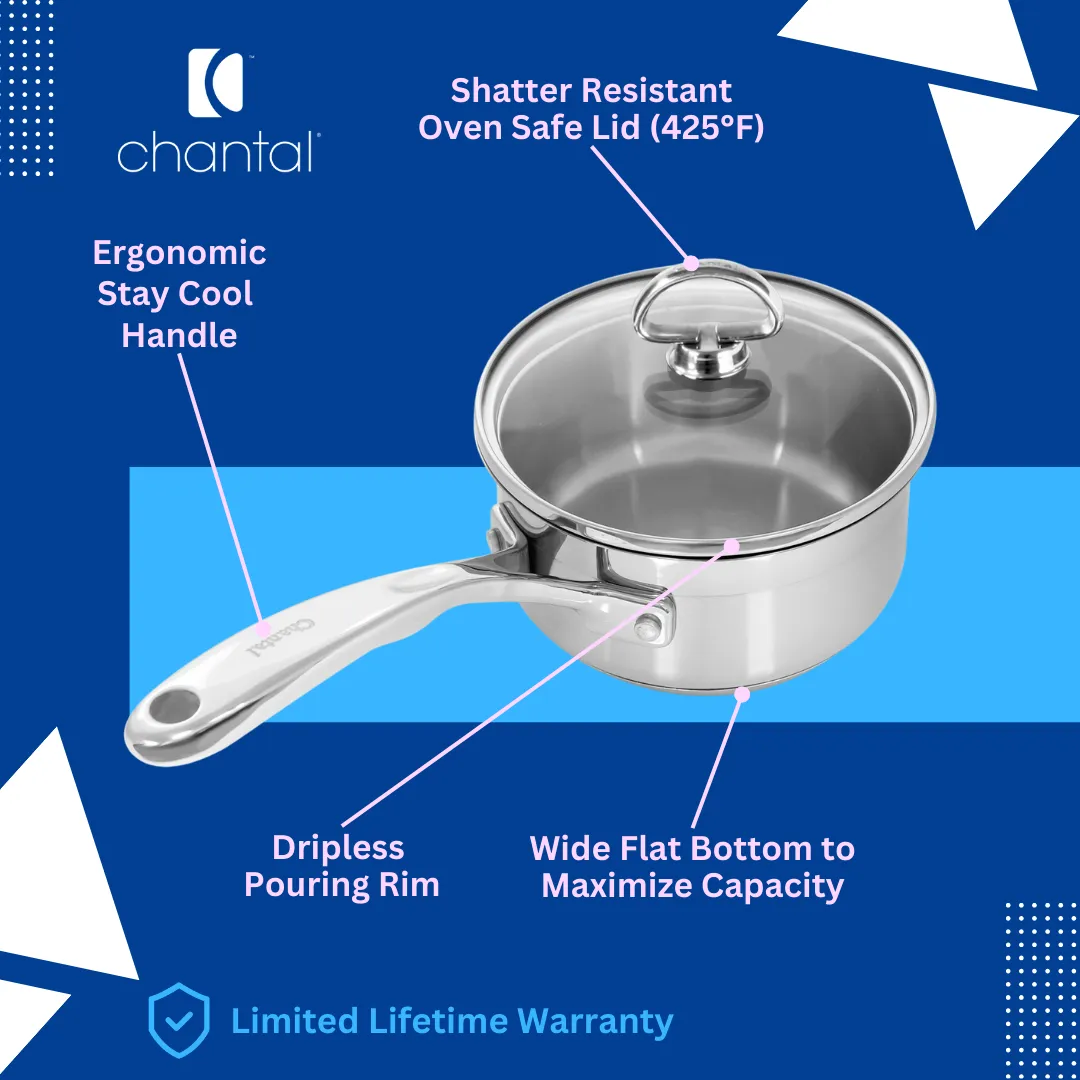 Induction 21 Steel Pot Set (6 Pc.)