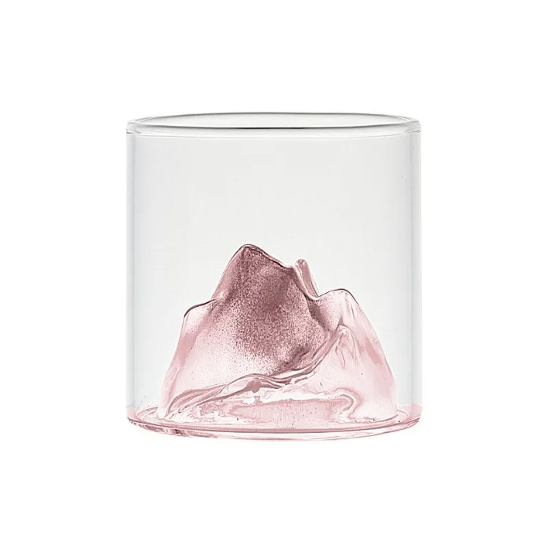 Japanese Whiskey Glass with 3D Vodka Design