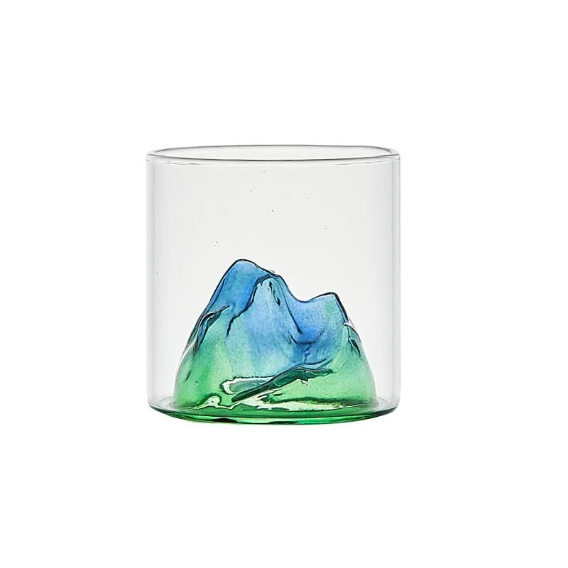 Japanese Whiskey Glass with 3D Vodka Design