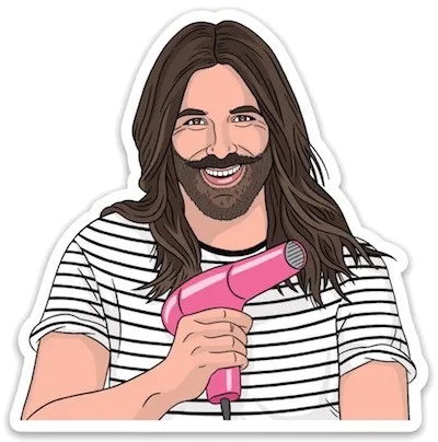 Jonathan Van Ness Sticker by The Found