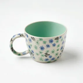 Jones & Co: Ditsy Mint Mug