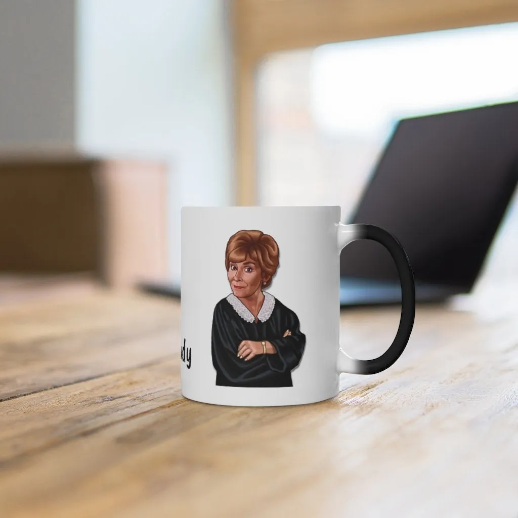 Judge Judy Mug,Dont teach a pig to sing,Sarcastic Quote/Magic/Normal Mug Gift for Christmas/Thanksgiving/Birthday/Fan/Graduation/Valentine