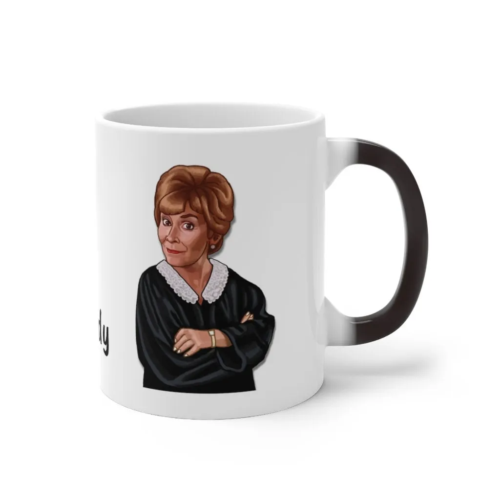 Judge Judy Mug,Dont teach a pig to sing,Sarcastic Quote/Magic/Normal Mug Gift for Christmas/Thanksgiving/Birthday/Fan/Graduation/Valentine