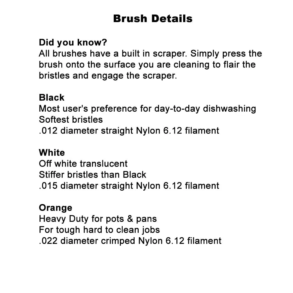 K0280 Black Brushes