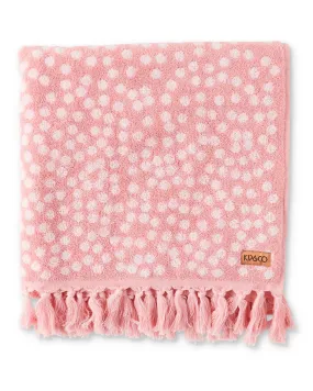 Kip & Co Strawberry Lamington Terry Bath Towel